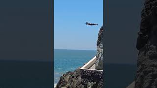 Mazatlan Mexico diving cliff [upl. by Irme]