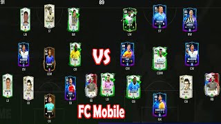 FC Mobile Division Rivals Head to Head Ronaldinho Haaland amp Almiron LEGENDARY  Gameplay [upl. by Hoopes]