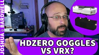 HDZero Goggles Vs Fatshark HDO2 With HDZero VRX  FPV Questions [upl. by Annavahs]