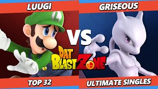 DAT BlastZone 33  Luugi Luigi Vs Griseous Mewtwo Smash Ultimate  SSBU [upl. by Littman581]