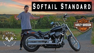 HarleyDavidson Softail Standard Review 2021 107 is this the best value for money Harley A2 Bike [upl. by Sarah]