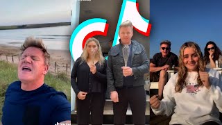 Tilly Ramsay and Gordon Ramsay TikTok Compilation [upl. by Nahej344]