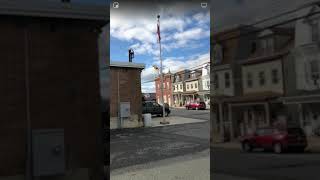 Pottsville PA BampN Mobil Directo Fire Call Video [upl. by Lecrad522]