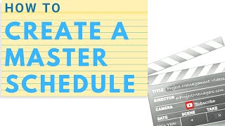 How to Create a Master Schedule with MS Project [upl. by Hrutkay915]