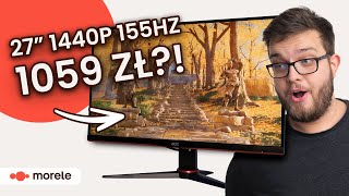 AOC dokonało NIEMOŻLIWEGO 27” 1440p W CENIE 24” 1080p [upl. by Zindman873]