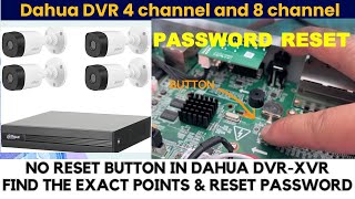 Reset Admin Password and Pattern in Dahua DVR Without Reset Button [upl. by Ano]