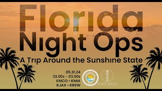 VATSIM Timelapse Florida Night Ops  RSWGND [upl. by Lolande]