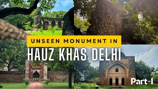 Uncovering Hidden Gems of Hauz Khas ft HistoryHour  Secret Spots Revealed with Ribinpx [upl. by Clapp416]