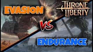 Evasion or Endurance Throne and Liberty PvP Stat Breakdown [upl. by Knah]