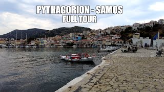 Samos Greece  Beautiful PYTHAGORION ► FULL TOUR in 4k [upl. by Mercola]