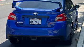 2020 SUBARU WRX STI  TOMEI CATBACK EXHAUST COLD START  REVS  FLYBY [upl. by Notlim]