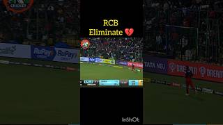 RCB HEART BROKEN SAD STATUS 💔  IPL EDIT STATUS  shorts ipl viral [upl. by Datnow]