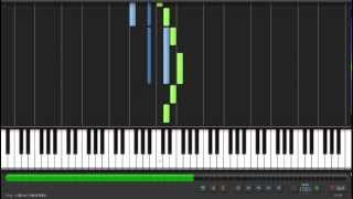 Corpse Bride  The Piano Duet on Synthesia [upl. by Rutherfurd]