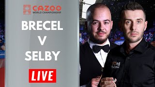 LIVE Luca Brecel v Mark Selby  2023 World Snooker Championship Final  Live Stream Watch Along [upl. by Borroff10]