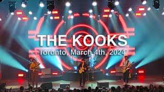 The Kooks  Naive 20240304 History Toronto Canada [upl. by Oynotna818]