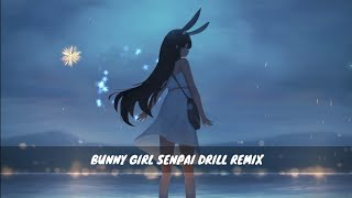 Bunny Girl Senpai drill remix  Prod Baba   Lyrics  Vietsub   Nhạc Hot Tik tok [upl. by Hacceber514]