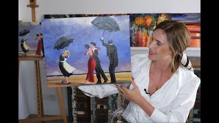 The Singing Butler By Jack Vettriano  Painting Tutorial  Paint by Numbers for Adults [upl. by Daisie615]