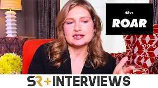 Merritt Wever Interview Roar [upl. by Ardnayek]