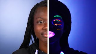 We Tried GlowInTheDark Makeup [upl. by Adiv]