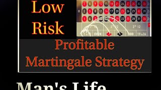 LOW RISK MARTINGALE Strategy Roulette Win System [upl. by Medor]