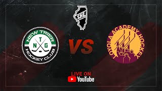 SHL GOTW New Trier Green vs Loyola Gold 102923 [upl. by Odnalo]