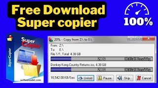 Super Copier Free Download  Installing and Using Guide  How To Use Super CopierDownload SuperCopy [upl. by Aieka743]