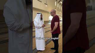 Michael Calland from United Kingdom reverted to Islam  Reverted Muslim  Shorts [upl. by Neff]