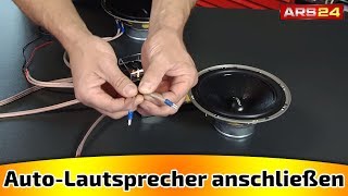 Lautsprecher im Auto richtig anschließen  3 wichtige Tipps  ARS24 [upl. by Reyna]