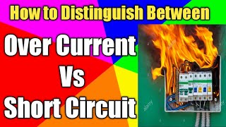 Over Current vs Short Circuit  What is Over current  What is Short Circuit  Hindi [upl. by Belda]