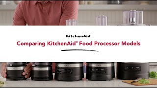 Explore the KitchenAid® Food Processor Line [upl. by Atinaj167]