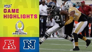 AFC vs NFC Pro Bowl Highlights  NFL 2020 [upl. by Damal]