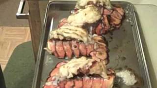 How to make Broiled Maine Lobster Tails Au Gratin [upl. by Ashwin]