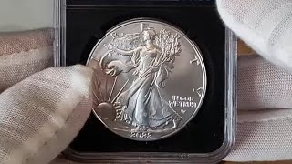 🎁🎉Elegir Ganador del Sorteo Mes de Junio Moneda de Plata Certificada American Eagle🦅🇺🇸 [upl. by Aicilaf]