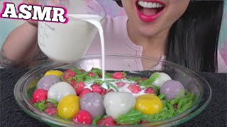 ASMR BUA LOY THAI DESSERT SOFT RELAXING EATING SOUNDS NO TALKING  SASASMR [upl. by Eskil]