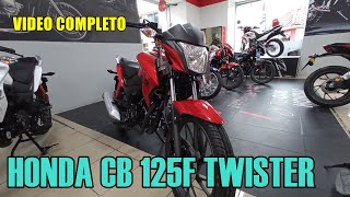 HONDA CB125F TWISTER AÑO 2022  REVIEW  FICHA TÉCNICA  VELOCIDAD MÁXIMA  PRECIO [upl. by Nehtan]