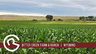 Wyoming Farms for Sale  Bitter Creek Farm  Mason amp Morse Ranch Company [upl. by Eachelle]