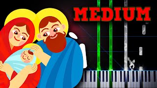 Away in a Manger  Piano Tutorial [upl. by Axia]