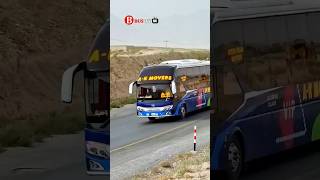 King Long Sleeper Bus  AK Movers  Bus Service  Bus Horn  Bus TV shorts youtube bus [upl. by Millda]