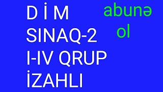 DİMSINAQ2FİZİKA llV abunə ol15042018Dövlət imtahan mərkəzinin aprelin15də keç 2ci sıq [upl. by Salvatore]