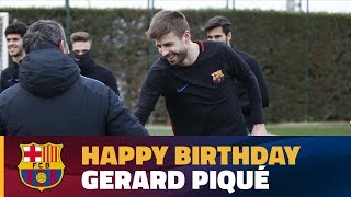 Recovery session for birthday boy Gerard Piqué and the rest of the squad [upl. by Dirk]