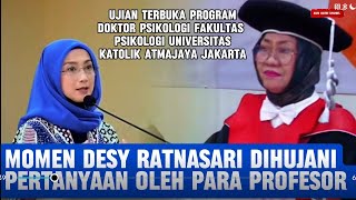 Full PROF SITI ZUHRO MEMIMPIN PENGUJIAN DISERTASI DESY RATNASARI TANYA JAWAB DENGAN PARA PROFESOR [upl. by Rozanne833]