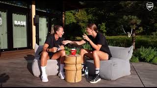 Vivianne Miedema and Katie McCabe  The Chat [upl. by Seema]