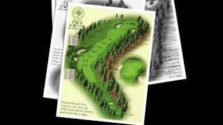 Edgewood Tahoe Yardage Book Display [upl. by Kcyrred]