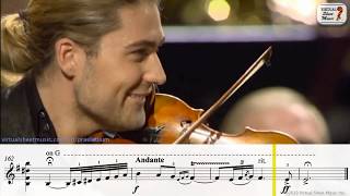 Praeludium and Allegro  PugnaniKreisler  David Garrett  Sheet Music Play Along [upl. by Sandberg288]