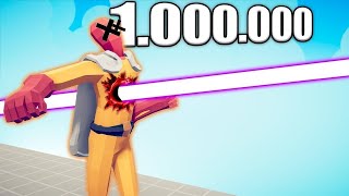 1000000 DAMAGE LASER GUN vs UNITS  TABS  Totally Accurate Battle Simulator 2024 [upl. by Schober]