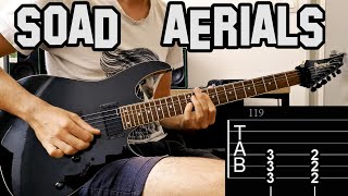 System Of A Down  Aerials Guitar Cover WTAB [upl. by Affra]