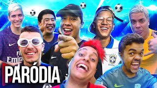 ♫ MELHOR CANAL DE FUTEBOL  Paródia Gaiola é o Troco  Mc Du Black 10 [upl. by Lilak]