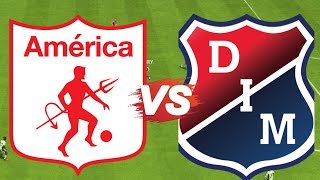 America de Cali VS Medellin EN VIVO PARTIDO COMPLETO  COLOMBIA [upl. by Edasalof556]