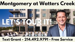 Lets Tour THE MONTGOMERY AT WATTERS CREEK Luxury Apartments in Allen TX [upl. by Cusack]