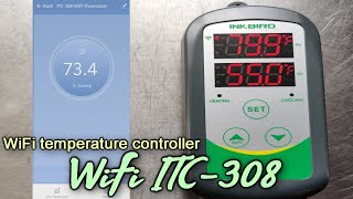 How to Program the Inkbird WiFi ITC308 Temperature Control [upl. by Eelyek]